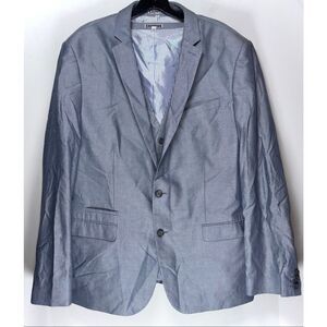 Express slim fit photographer vest and suit jacket set size large / 44R